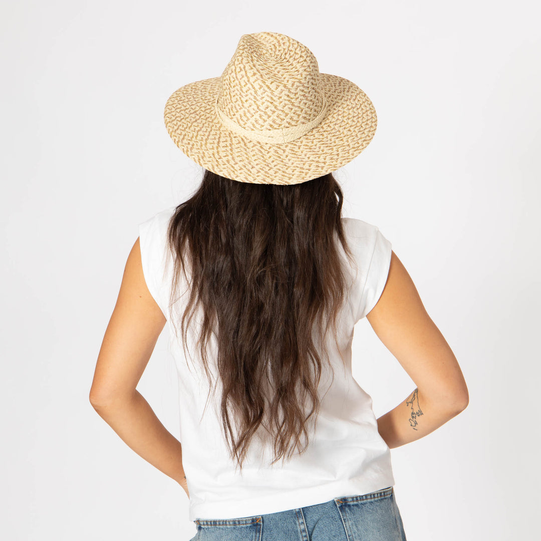 Cheers - Multi Color Woven Paperbraid Fedora
