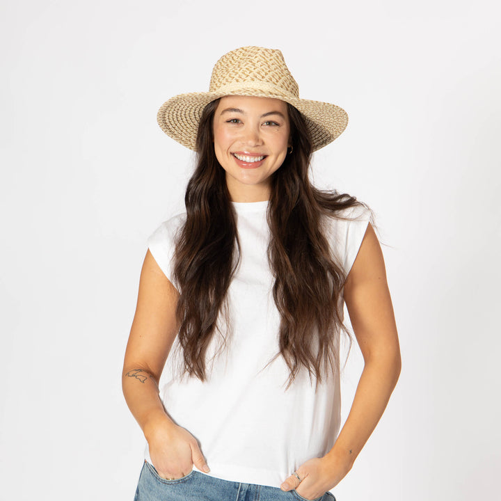 Cheers - Multi Color Woven Paperbraid Fedora