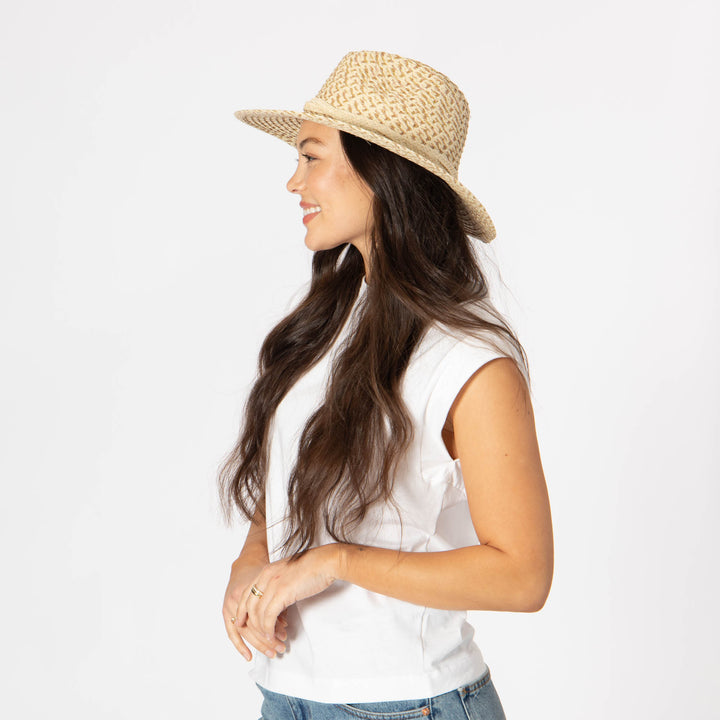 Cheers - Multi Color Woven Paperbraid Fedora