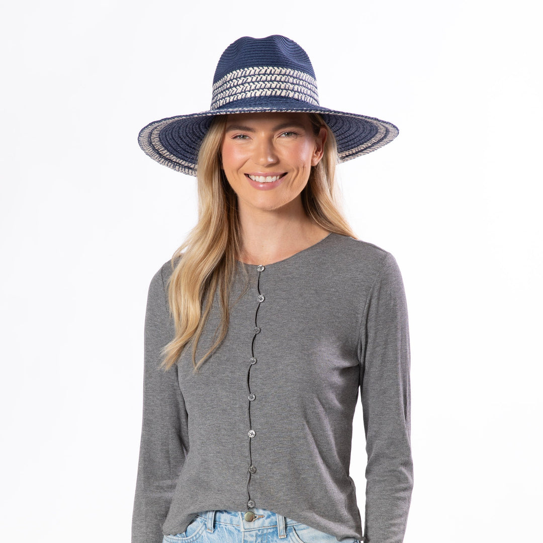 Penny - Paper Braid Fedora-FEDORA-San Diego Hat Company