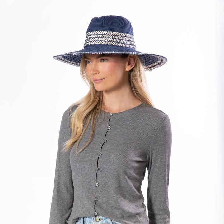Penny - Paper Braid Fedora-FEDORA-San Diego Hat Company