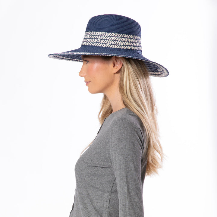 Penny - Paper Braid Fedora-FEDORA-San Diego Hat Company