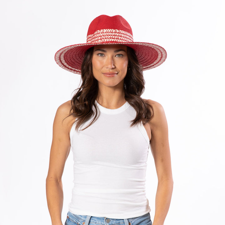Penny - Paper Braid Fedora-FEDORA-San Diego Hat Company
