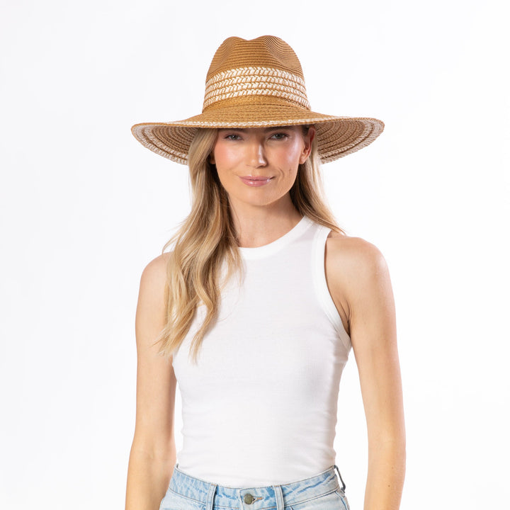 Penny - Paper Braid Fedora-FEDORA-San Diego Hat Company