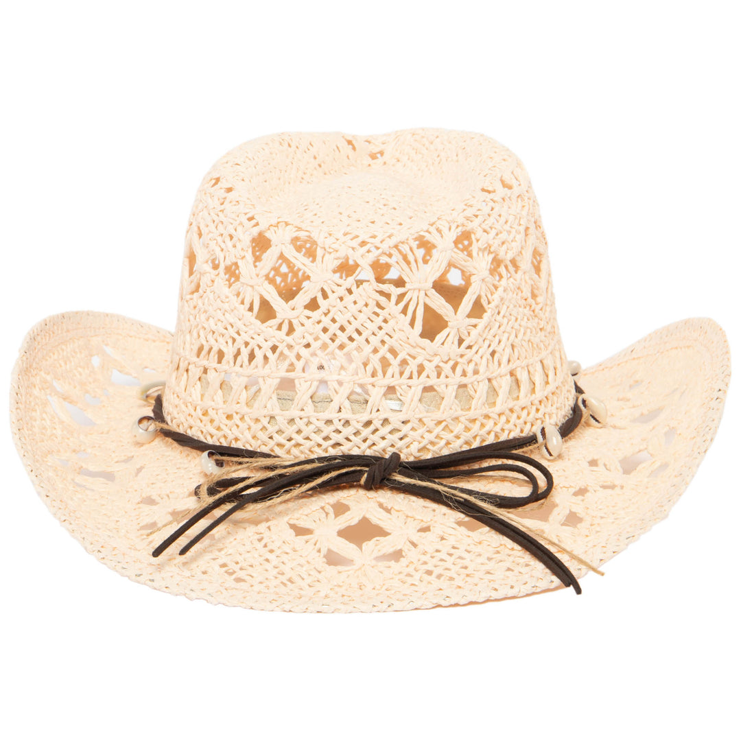 Kids Open Paper Weave Cowboy Hat (PBK6634)
