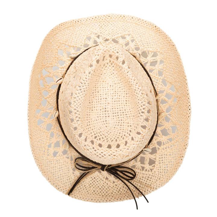 Kids Open Paper Weave Cowboy Hat (PBK6634)