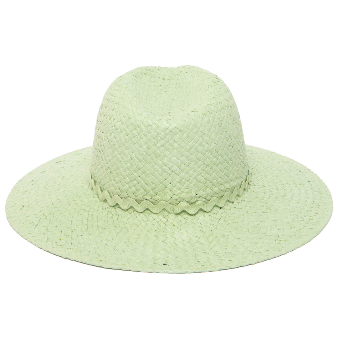 Kids Pinch Crown Fedora - Mint
