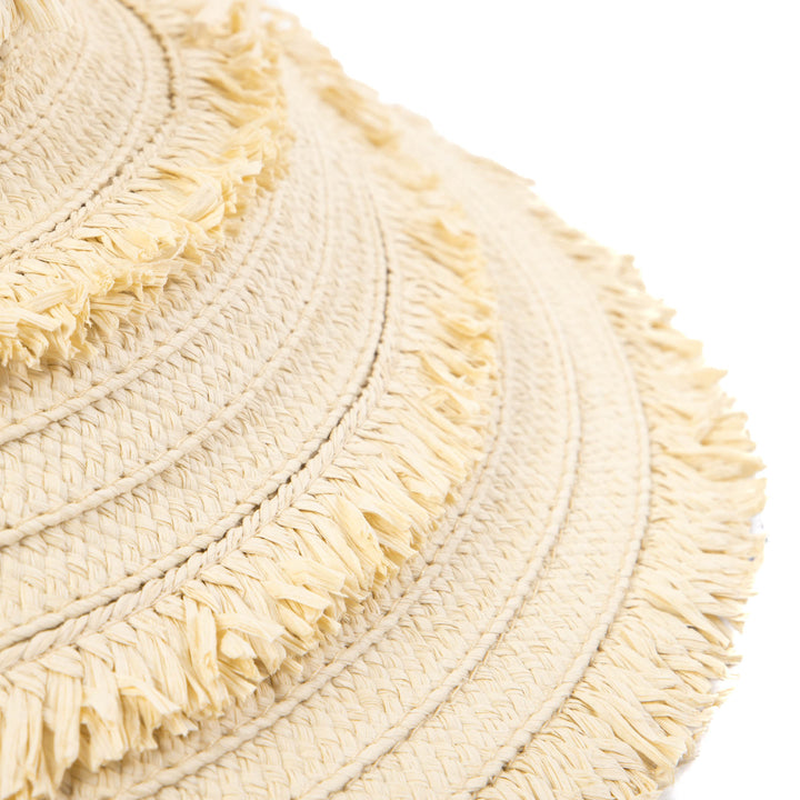 Olas - Fringe Wide Brim Sun Hat