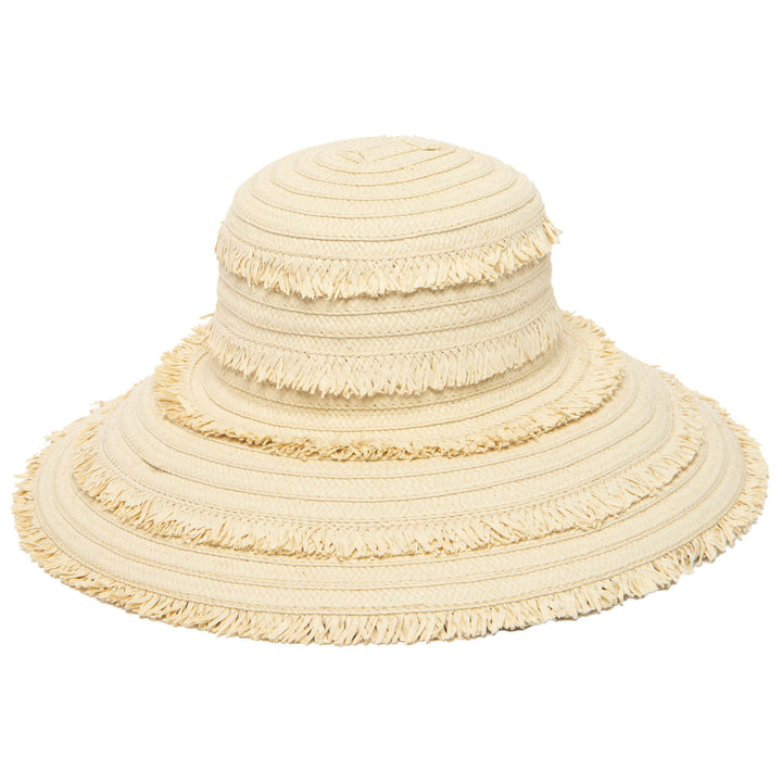 Olas - Fringe Wide Brim Sun Hat