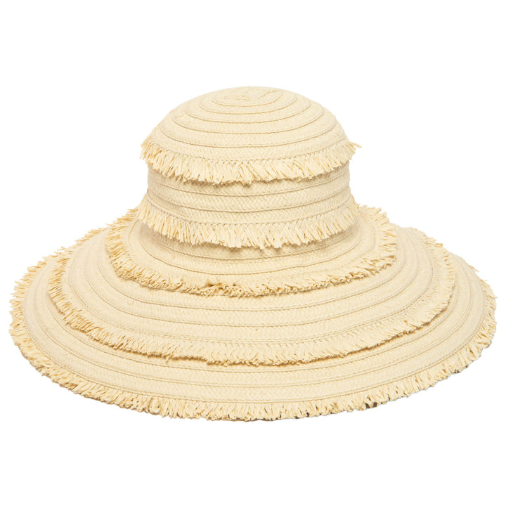 Olas - Fringe Wide Brim Sun Hat