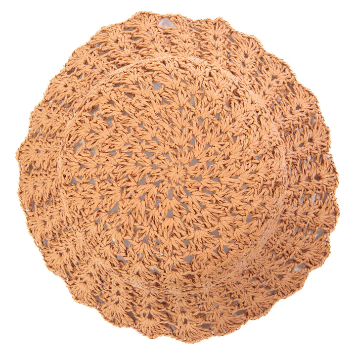 Sofia - Open Crochet Bucket Hat