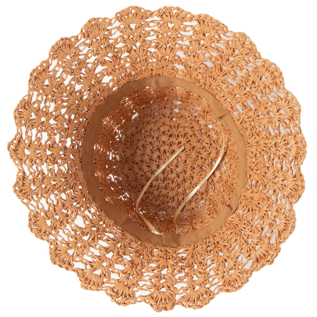 Sofia - Open Crochet Bucket Hat