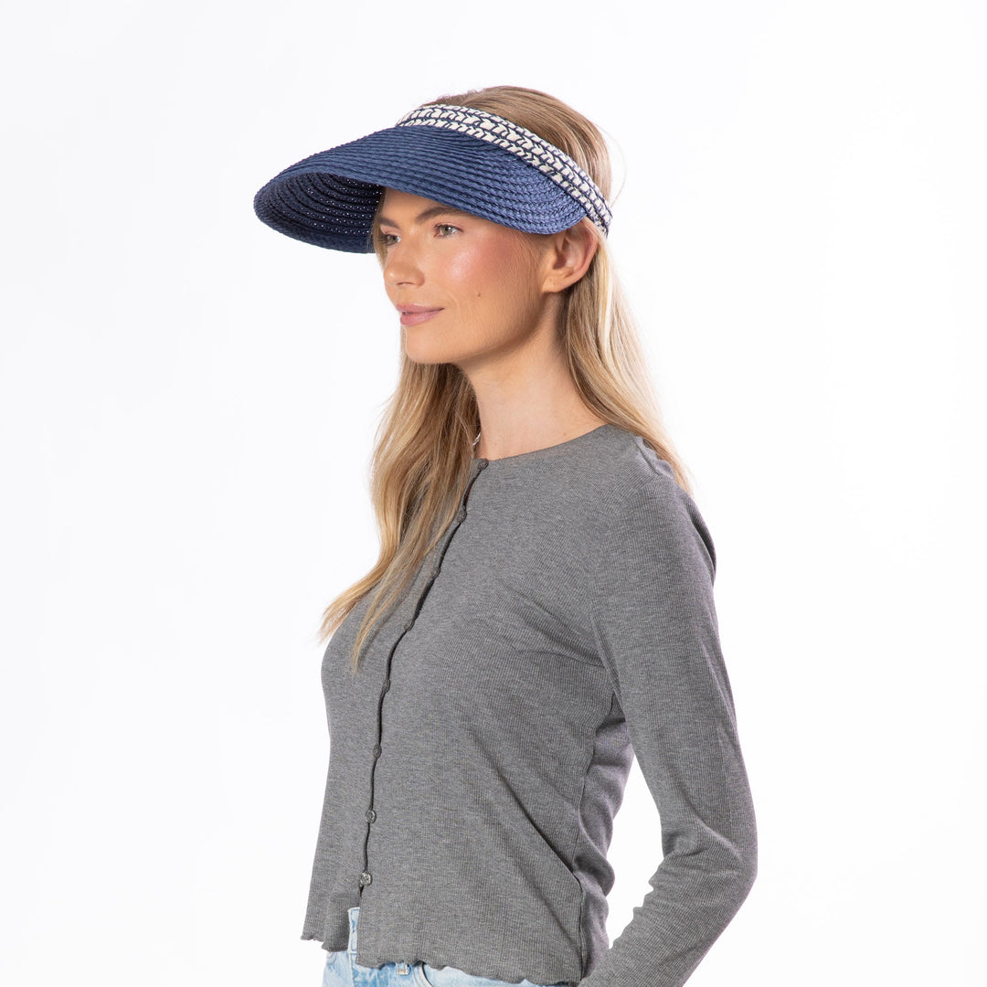 Poppy - Wide Brim Visor-VISOR-San Diego Hat Company
