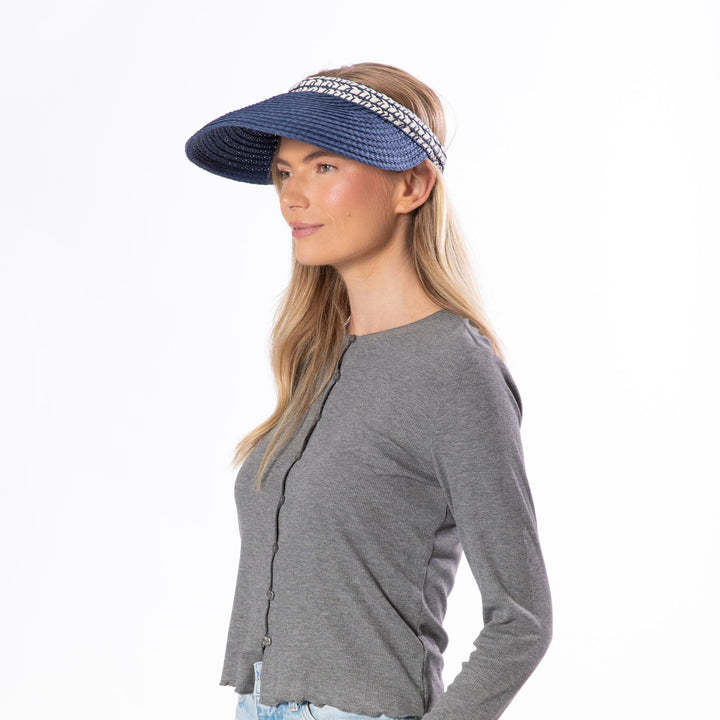 Poppy - Wide Brim Visor-VISOR-San Diego Hat Company