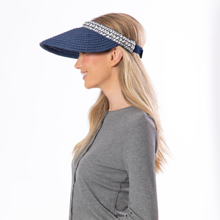 Poppy - Wide Brim Visor-VISOR-San Diego Hat Company