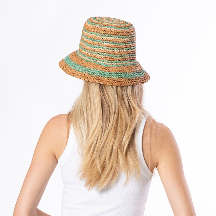 Daisy - Raffia Bucket Hat-BUCKET-San Diego Hat Company
