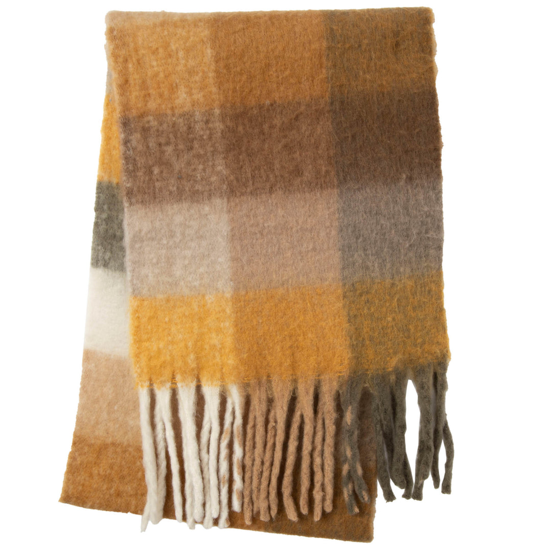 Wilder - Woven Scarf with Tassled Ends (SC93179SDH)