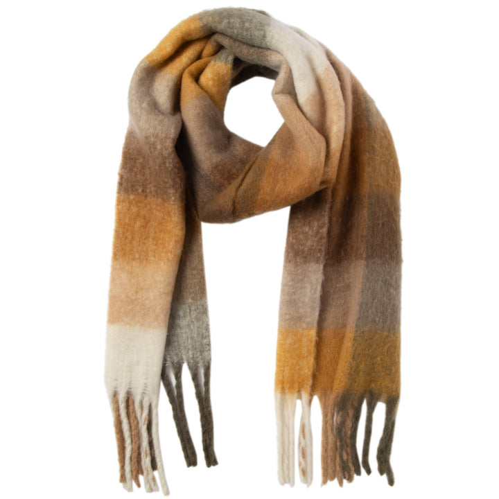 Wilder - Woven Scarf with Tassled Ends (SC93179SDH)
