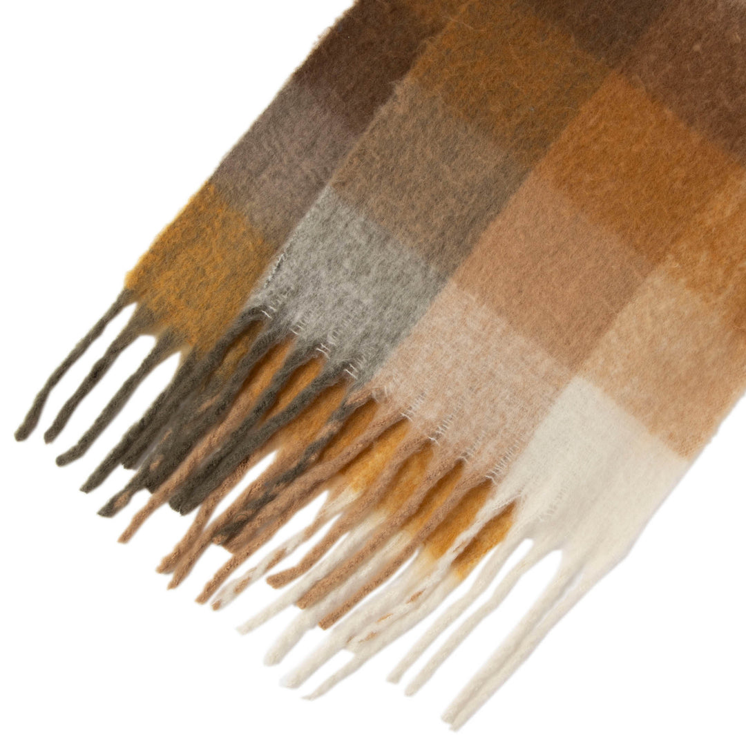 Wilder - Woven Scarf with Tassled Ends (SC93179SDH)