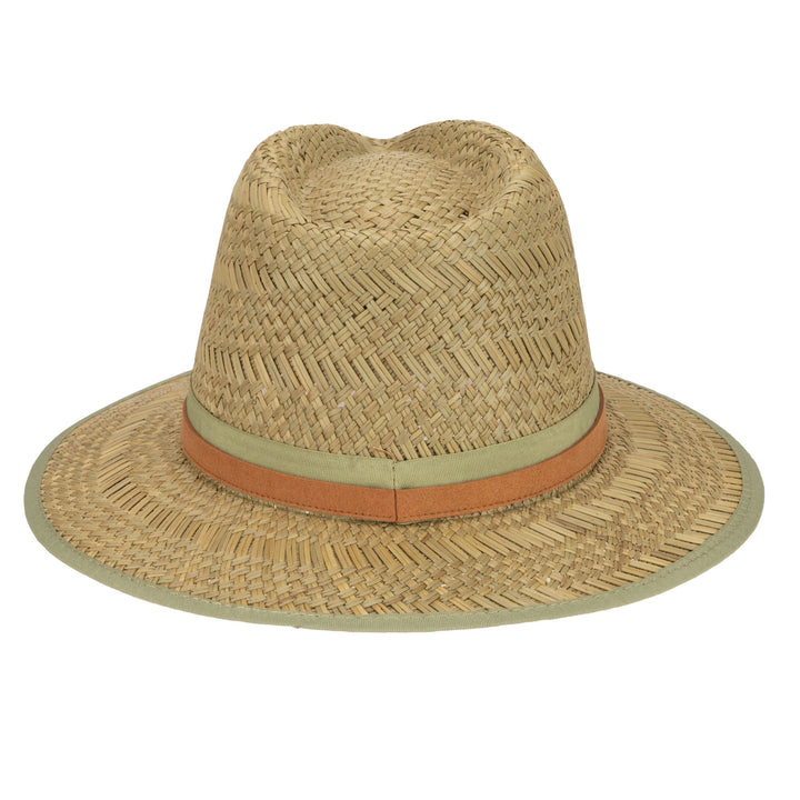 Mens Seagrass Stingy Brim Fedora (SGF2036)