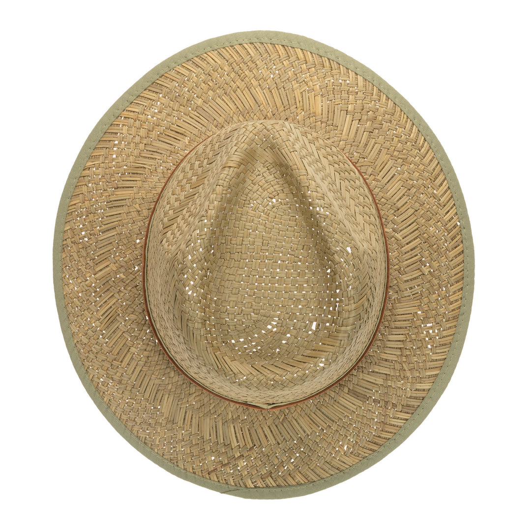 Mens Seagrass Stingy Brim Fedora (SGF2036)