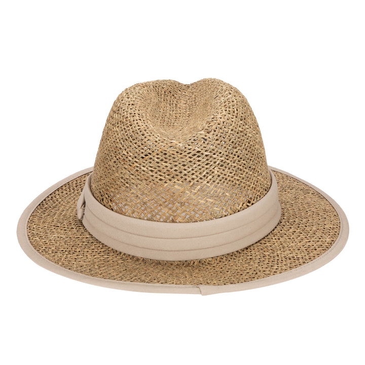 Mens Two Tone Rolled Brim Fedora (SGF2037)