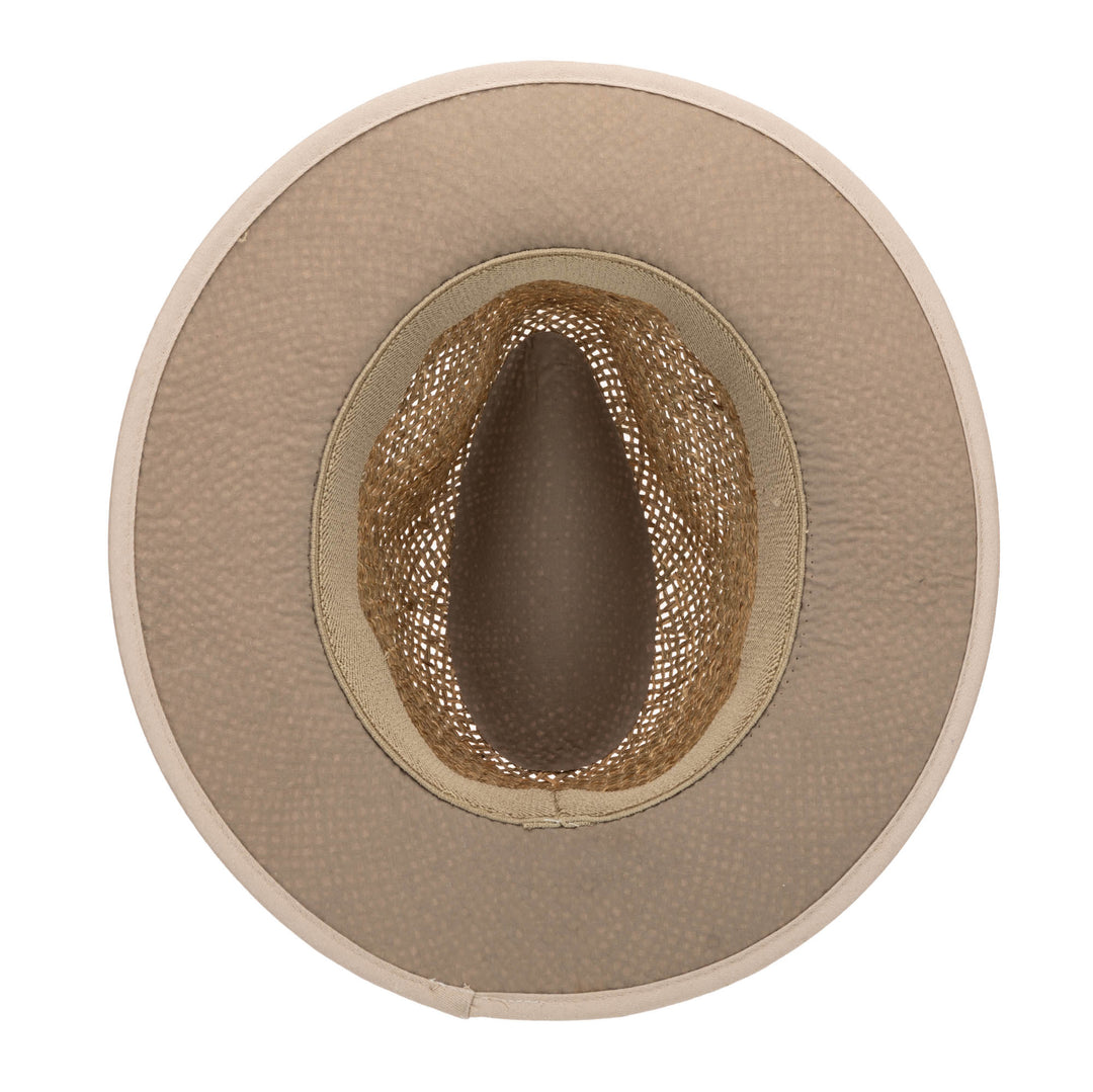 Mens Two Tone Rolled Brim Fedora (SGF2037)