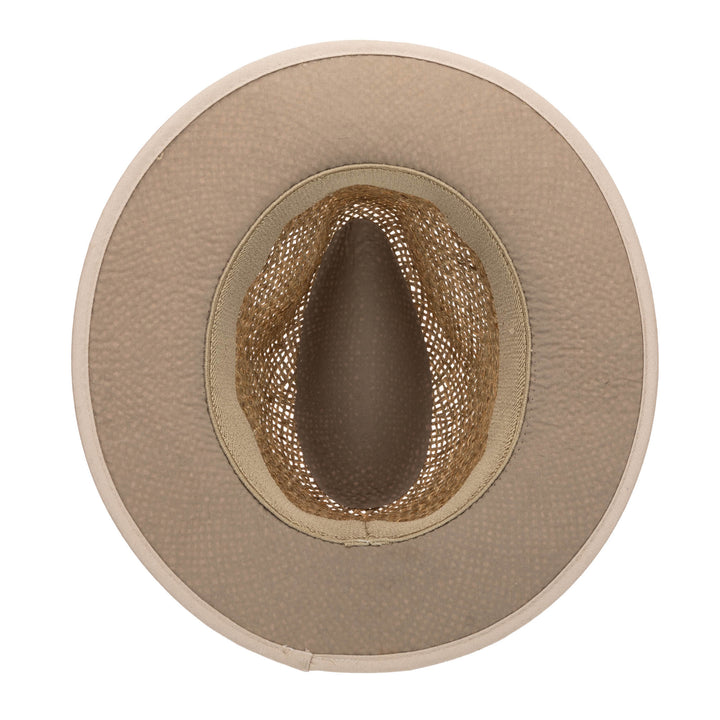 Mens Two Tone Rolled Brim Fedora (SGF2037)