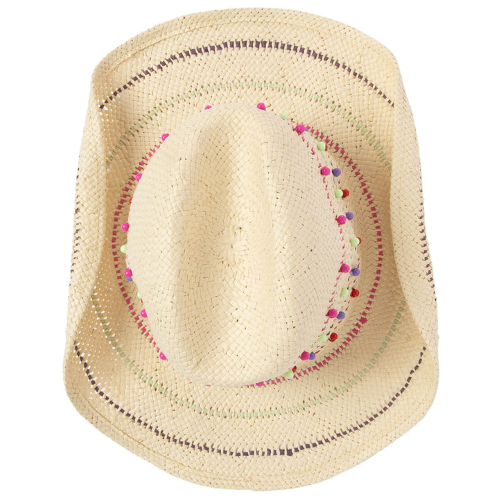 Santa Cruz - Woven Toyo Straw Cowboy