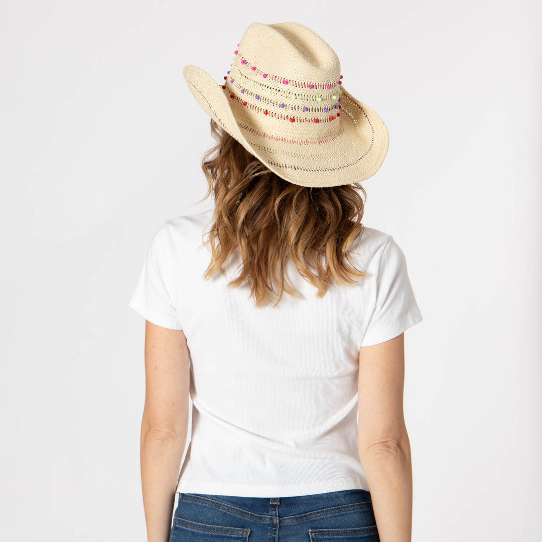 Santa Cruz - Woven Toyo Straw Cowboy