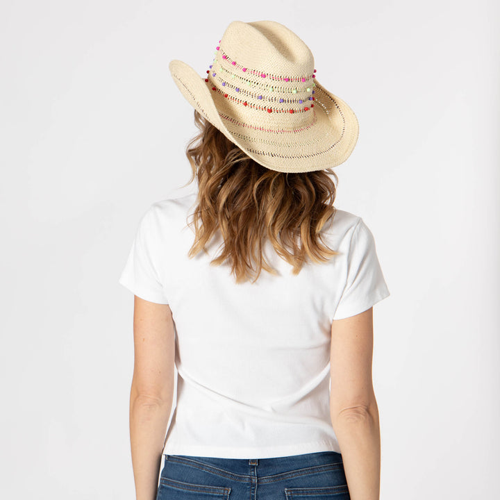 Santa Cruz - Woven Toyo Straw Cowboy