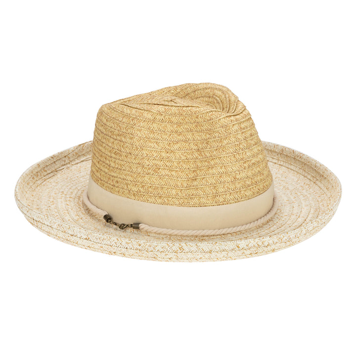 Mens Two Tone Ultrabraid Rolled Brim Fedora (UBF1202)