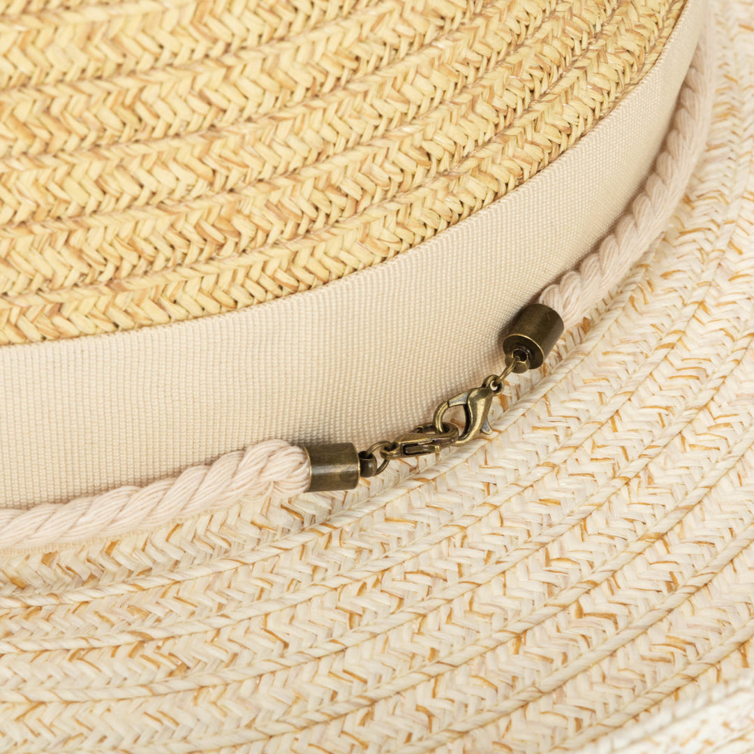 Mens Two Tone Ultrabraid Rolled Brim Fedora (UBF1202)