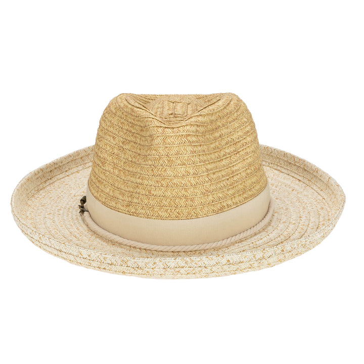 Mens Two Tone Ultrabraid Rolled Brim Fedora (UBF1202)