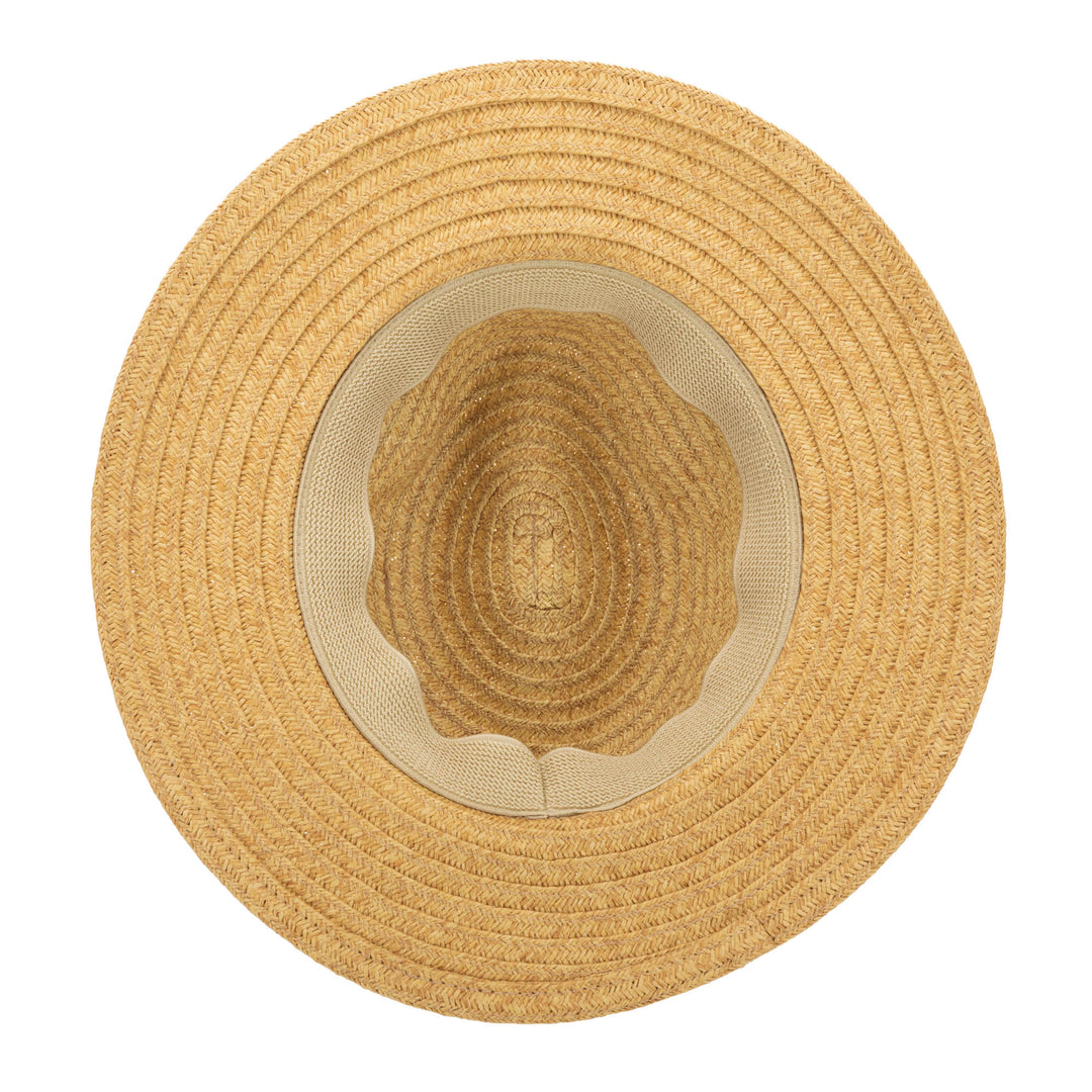 Mens Two Tone Ultrabraid Fedora (UBF1204)