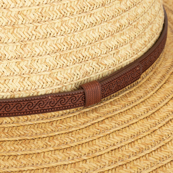 Mens Two Tone Ultrabraid Fedora (UBF1204)