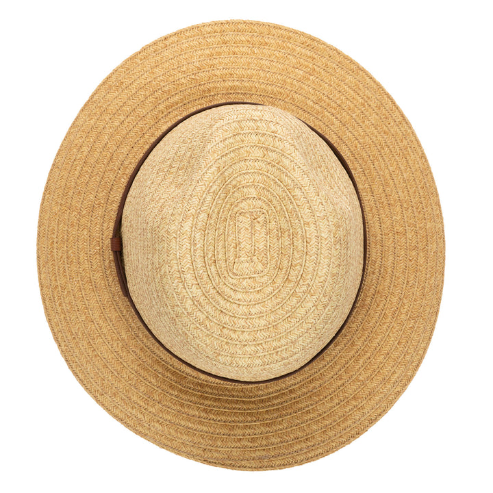 Mens Two Tone Ultrabraid Fedora (UBF1204)