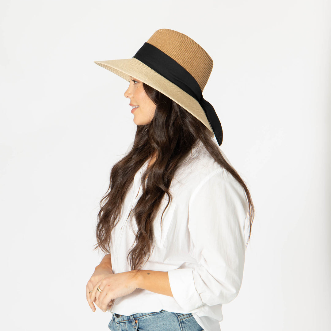 Paola - Ultrabraid Two Tone Fedora