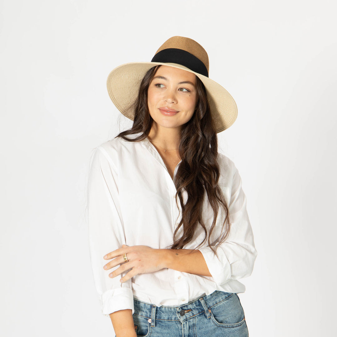 Paola - Ultrabraid Two Tone Fedora