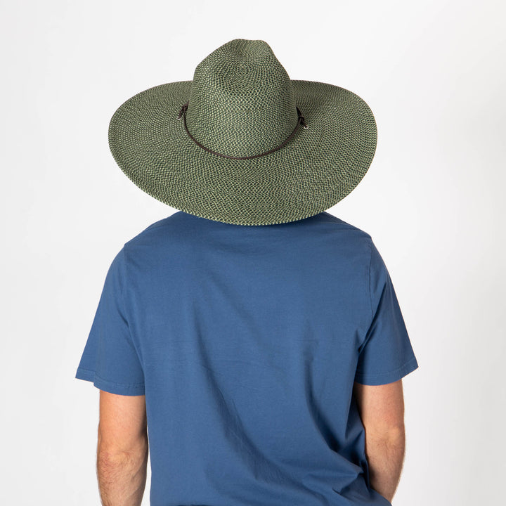 El Campo - Pinched Ultrabraid Wide Brim With Chin Cord (UBL420)