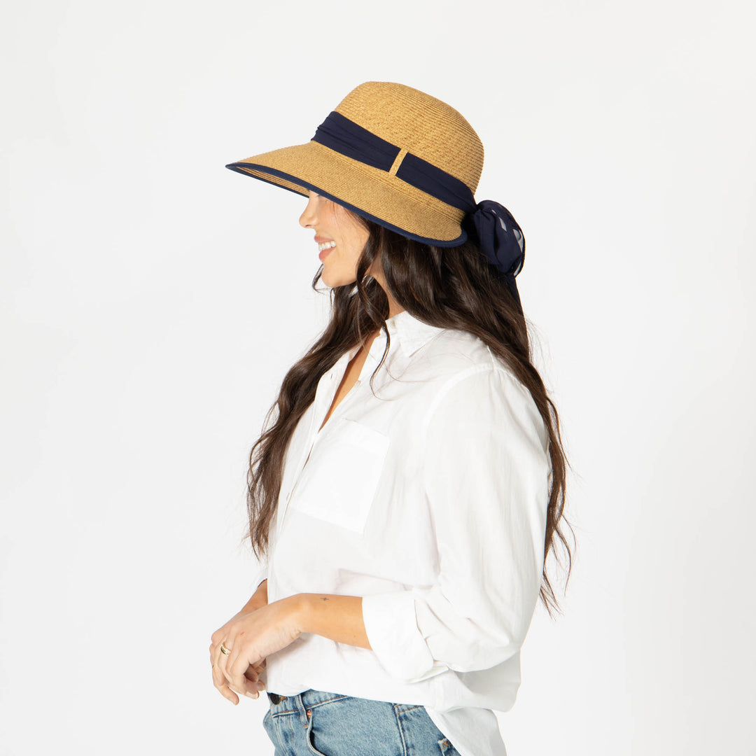 Brunch Date - Ultrabraid Face Saver With Chiffon Tie (UBM4480)