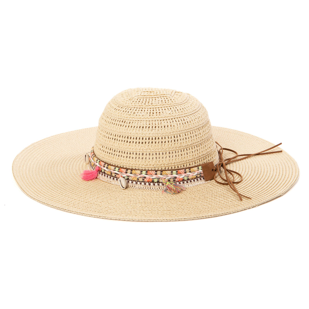 Maria - Open Weave Pattern Sun Hat