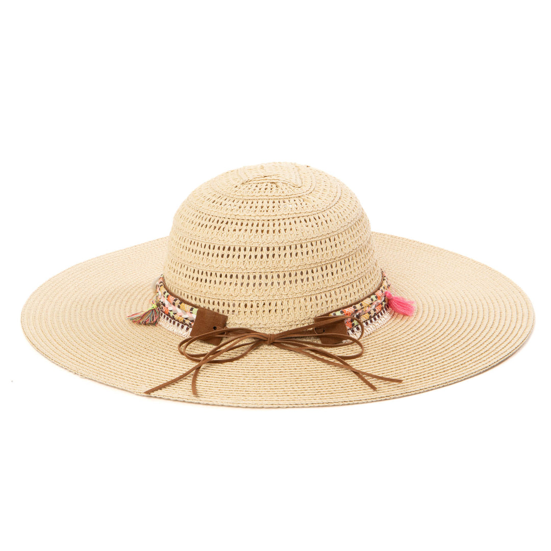 Maria - Open Weave Pattern Sun Hat