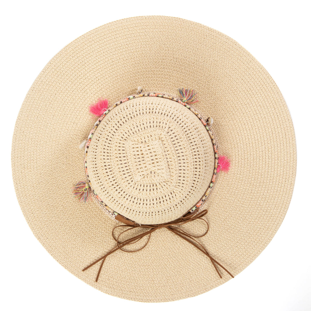 Maria - Open Weave Pattern Sun Hat