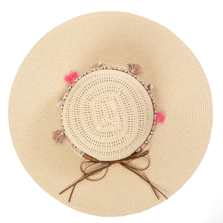 Maria - Open Weave Pattern Sun Hat