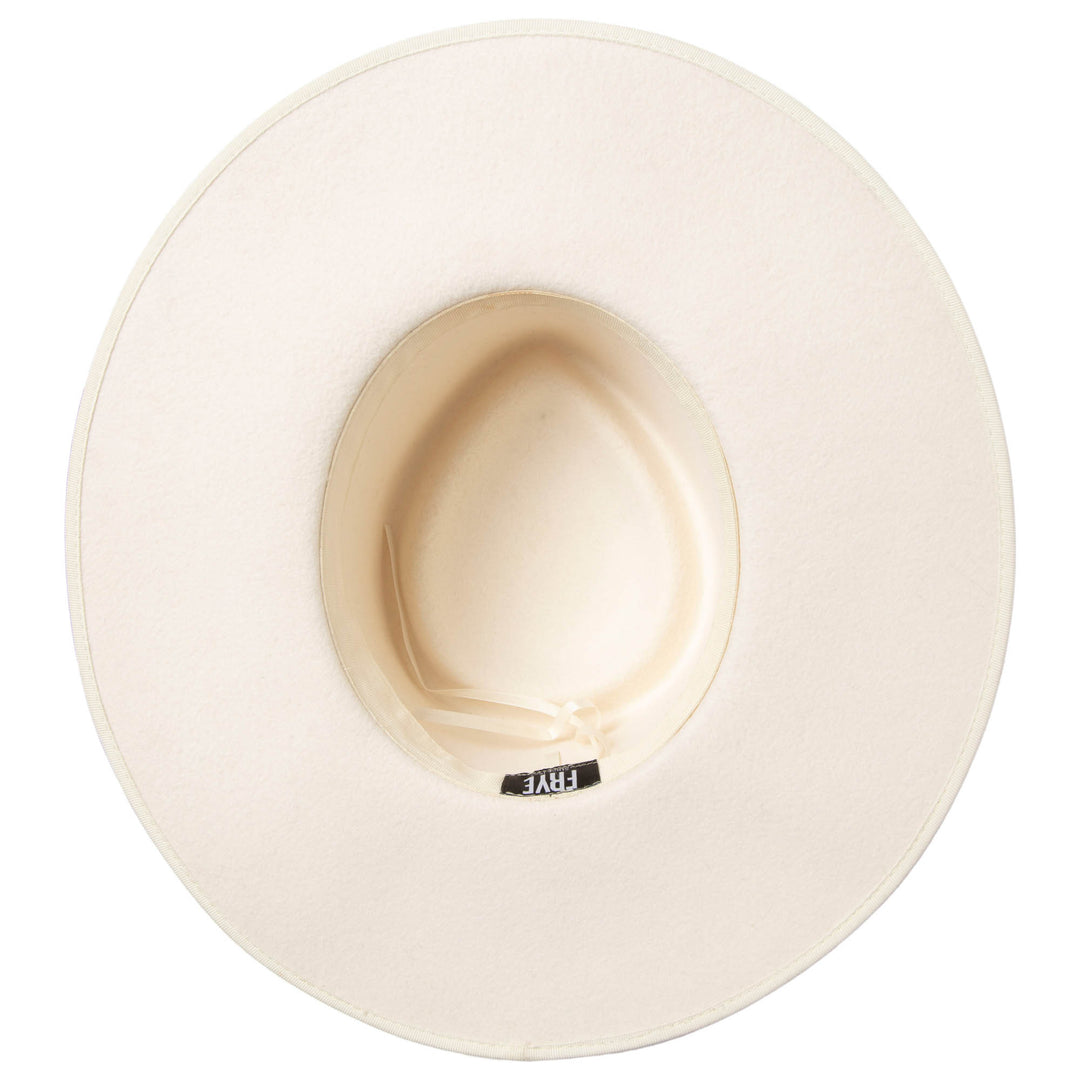 Wool Fedora with Tonal Leather Band by FRYE - WA91873FRYA