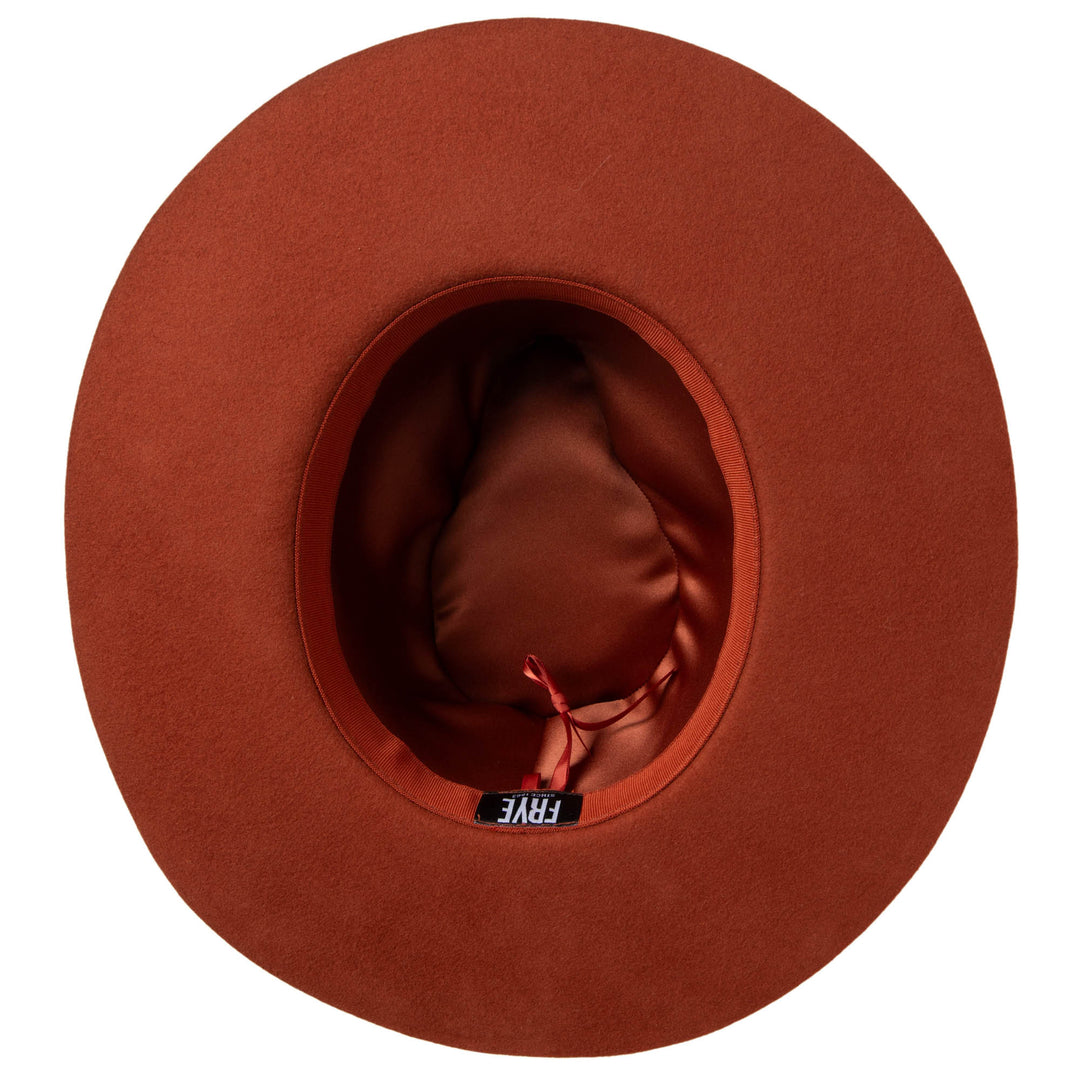 Wool Fedora with Pinch Crown by FRYE - WA91875FRYA
