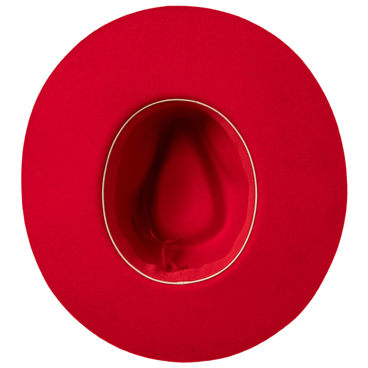 Lucy - Wool Felt Fedora with Tonal Grossgrain Band (WFH8256)