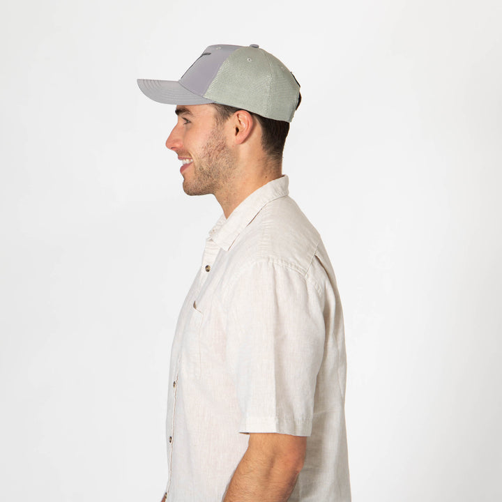 Water Performance - Mens Fish Patch Trucker Hat