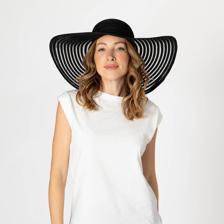 Bella - Wide Brim Floppy Sun Hat